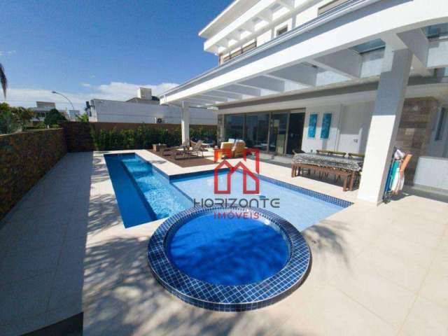 Casa com 5 dormitórios à venda, 494 m² por R$ 7.700.000,00 - Jurerê Internacional - Florianópolis/SC