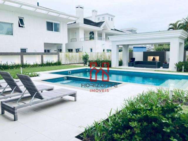 Casa com 6 dormitórios à venda, 750 m² por R$ 16.600.000,00 - Jurerê Internacional - Florianópolis/SC