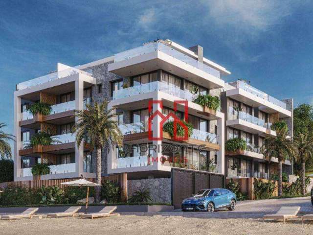 Apartamento com 2 dormitórios à venda, 110 m² por R$ 2.942.989,44 - Praia da Cal - Torres/RS