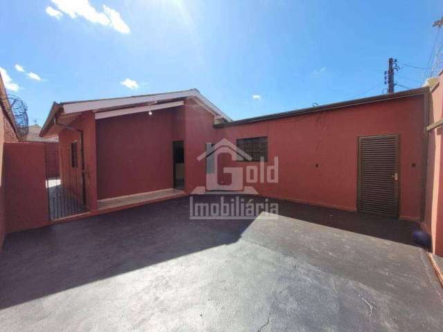 Casa com 3 dormitórios para alugar, 120 m² por R$ 1.250,00/mês - Dom Bernardo José Mielle - Ribeirão Preto/SP