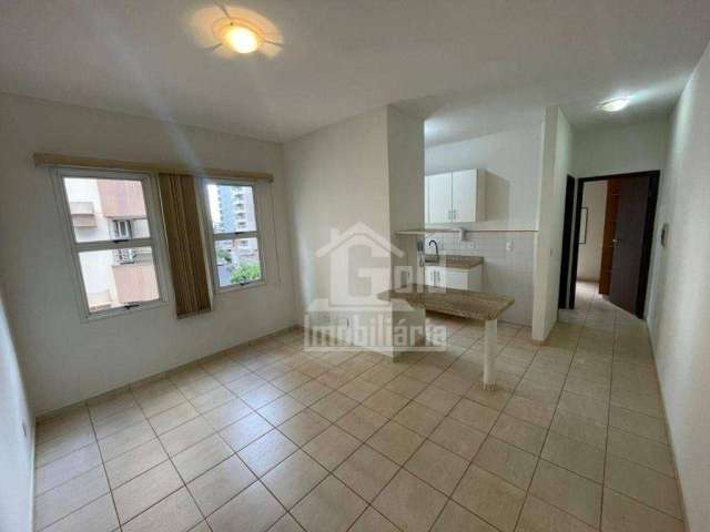 Apartamento com 1 dormitório para alugar, 45 m² por R$ 1.591,00/mês - Nova Aliança - Ribeirão Preto/SP