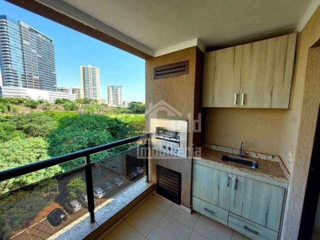 Apartamento com 3 dormitórios para alugar, 122 m² por R$ 4.363,00/mês - Jardim Botânico - Ribeirão Preto/SP