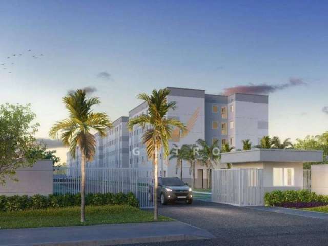 Apartamento com 2 dormitórios à venda, 40 m² por R$ 200.800,00 - Siqueira - Fortaleza/CE