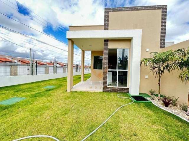 Casa com 2 dormitórios à venda, 66 m² por R$ 270.000,00 - Mangabeira - Eusébio/CE