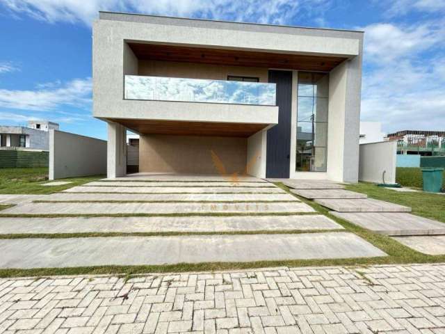 Casa com 4 dormitórios à venda, 335 m² por R$ 2.250.000,00 - Alphaville - Eusébio/CE