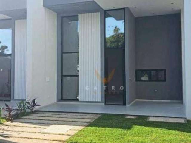 Casa com 3 dormitórios à venda, 115 m² por R$ 420.000,00 - Precabura - Eusébio/CE