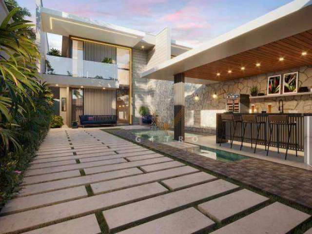 Casa com 4 dormitórios à venda, 152 m² por R$ 700.000 - Jardim das Oliveiras - Fortaleza/CE