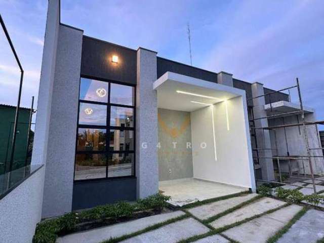 Casa com 2 dormitórios à venda, 76 m² por R$ 270.000,00 - Aquiraz - Aquiraz/CE