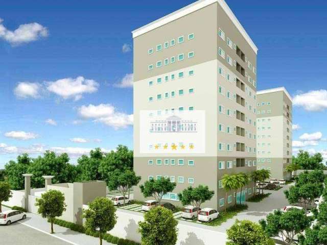 Apartamento NOVO 2 dormitórios à venda, 89 m² por R$ 245.000 - Jardim Continental - Guararapes/SP