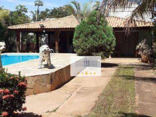 Rancho com 3 dormitórios à venda, 138 m² por R$ 290.000,00 - Zona Rural - Araçatuba/SP