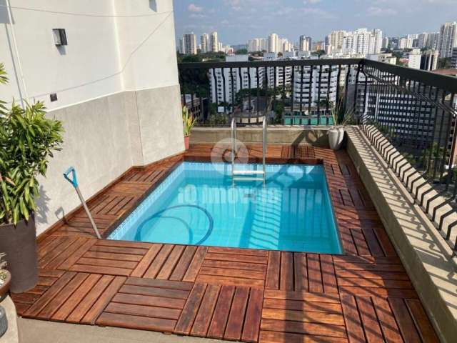 Cobertura com piscina ,chácara Santo Antônio 155 m² - 3 suítes - 3 vagas!