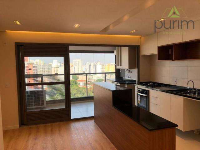 Apartamento com 1 dormitório, 49 m² - venda por R$ 850.000,00 ou aluguel por R$ 6.035,61/mês - Mirandópolis - São Paulo/SP