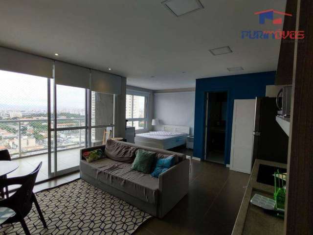 Apartamento com 1 dormitório, 50 m² - venda por R$ 650.000,00 ou aluguel por R$ 4.109,26/mês - Alto do Ipiranga - São Paulo/SP