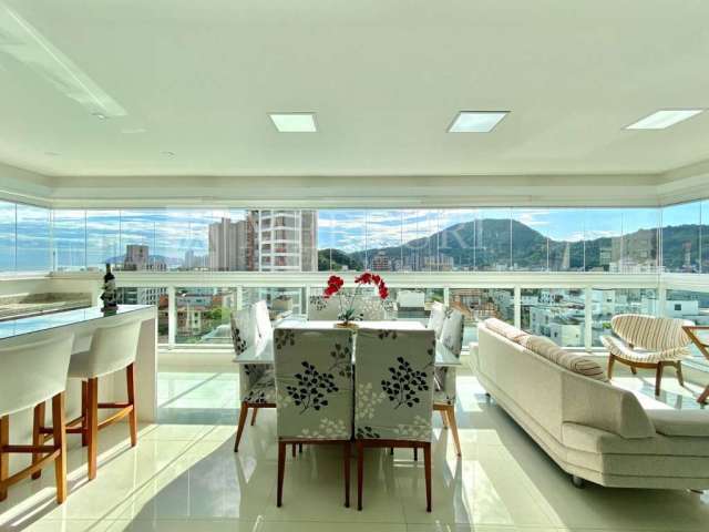 Apartamento com Varanda Gourmet, com 3 quartos (3 suítes) à venda, 132 m² por R$ 1.500.000 - Enseada - Guarujá/SP – Imobiliária Mercuri