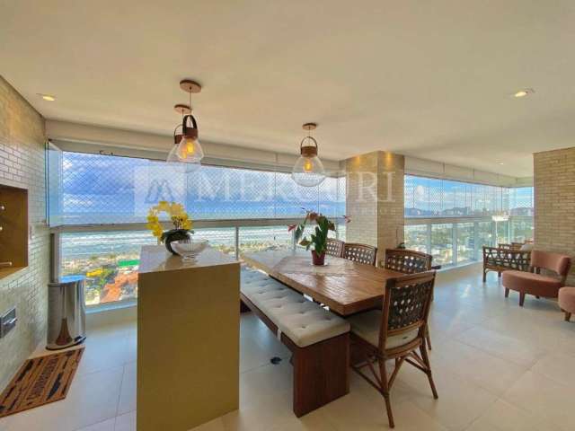 Apartamento com Vista para o Mar com 3 quartos (1 suíte) à venda, 110 m² por R$ 1.750.000 - Enseada - Guarujá/SP - Imobiliária Mercuri