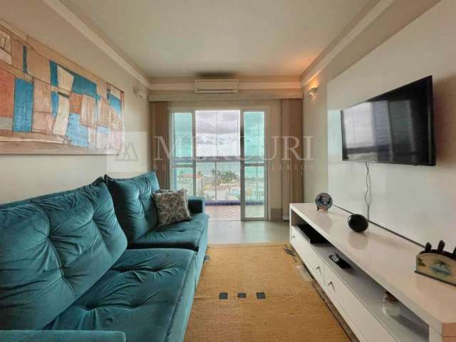 Apartamento com Vista para o Mar com 2 quartos (1 suíte) à venda, 75 m² por R$ 750.000 – Prédio com Lazer - Tombo - Guarujá/SP - Imobiliária Mercuri