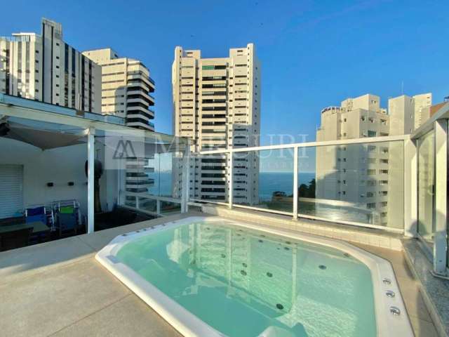 Cobertura Vista Mar Totalmente Equipada com 4 quartos (4 suítes) à venda, 250 m² por R$ 1.800.000 - Jardim Astúrias - Guarujá/SP – Imobiliária Mercuri