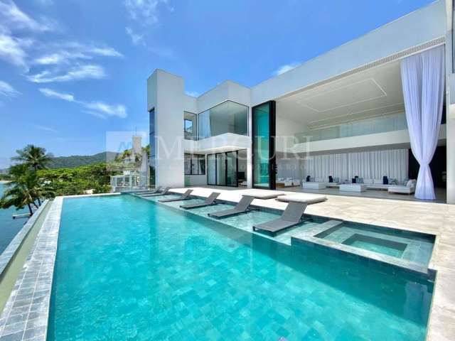 Casa Moderna com Vista para o Mar, com 8 quartos (8 suítes) à venda, 1500 m² por R$ 35.000.000 - Enseada - Guarujá/SP - Imobiliária Mercuri