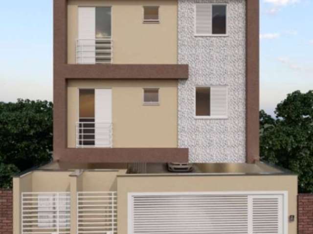 Apartamento com 2 dormitórios à venda, 60 m² por R$ 315.000,00 - Jardim Progresso - Santo André/SP