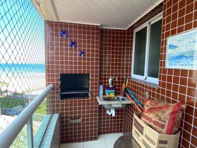 Apartamento vista mar com 1 dormitório para alugar, 56 m² por R$ 3.024/mês - Maracanã - Praia Grande/SP