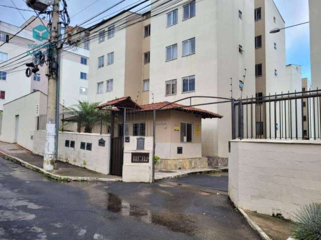Apartamento com 3 dormitórios, 65 m² - venda por R$ 220.000,00 ou aluguel por R$ 1.230,00/mês - Teixeiras - Juiz de Fora/MG