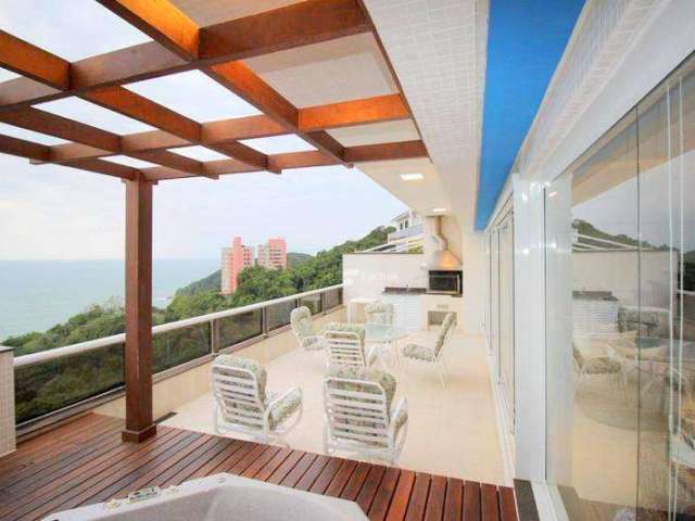 Cobertura com 4 dormitórios à venda, 250 m² por R$ 2.800.000,00 - Morro Sorocotuba - Guarujá/SP