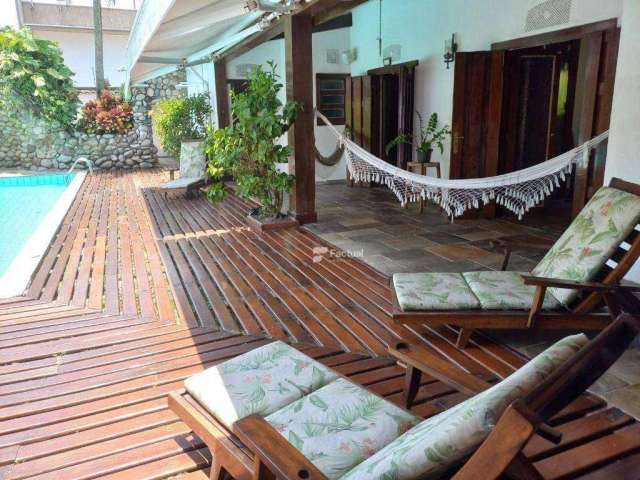 Casa com 5 dormitórios, 600 m² - venda por R$ 6.500.000,00 ou aluguel por R$ 25.000,00/mês - Praia da Enseada - Guarujá/SP