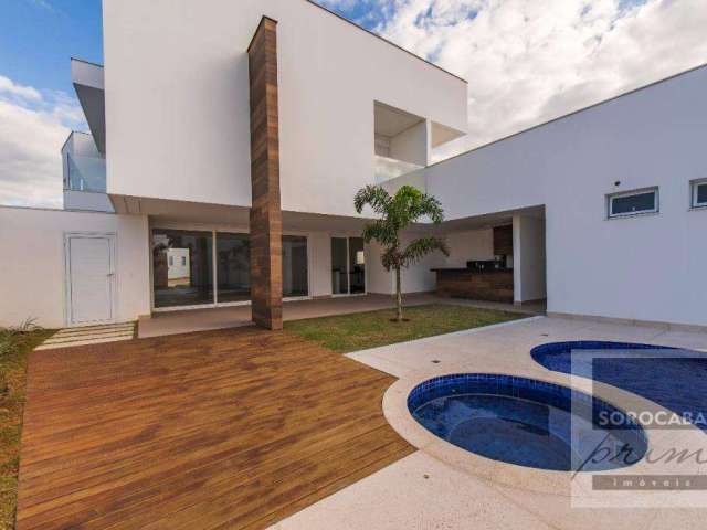 Sobrado com 4 dormitórios à venda, 473 m² por R$ 2.900.000,00 - Condomínio Village Sunset - Sorocaba/SP