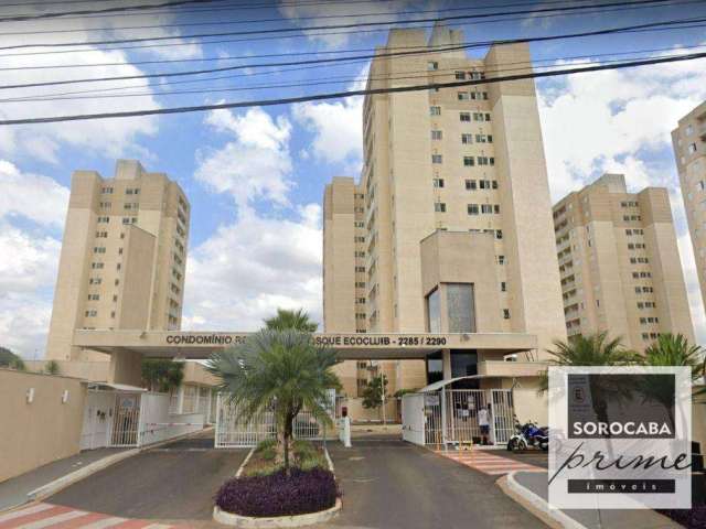 Apartamento com 2 dormitórios à venda, 53 m² por R$ 250.000,00 - Condomínio Reserva do Bosque Ecoclube - Sorocaba/SP