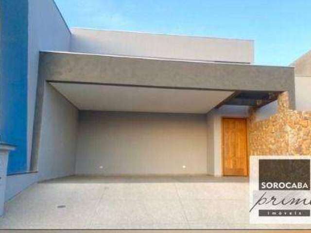 Casa com 3 dormitórios à venda, 170 m² por R$ 1.100.000,00 - Condominio Le France - Sorocaba/SP
