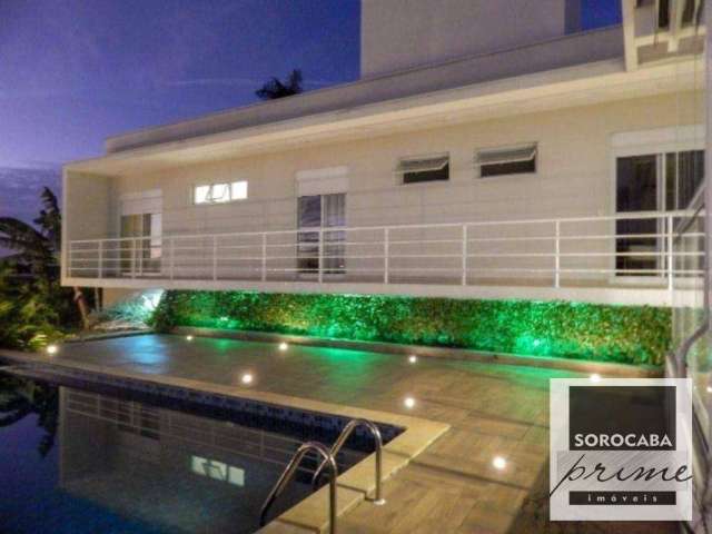 Casa com 3 dormitórios à venda, 369 m² por R$ 4.500.000,00 - Saint Patrick Residencial - Sorocaba/SP