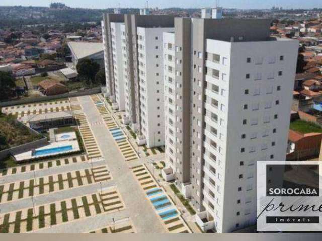 Apartamento com 2 dormitórios à venda, 53 m² por R$ 230.000,00 - Vila Gabriel - Sorocaba/SP