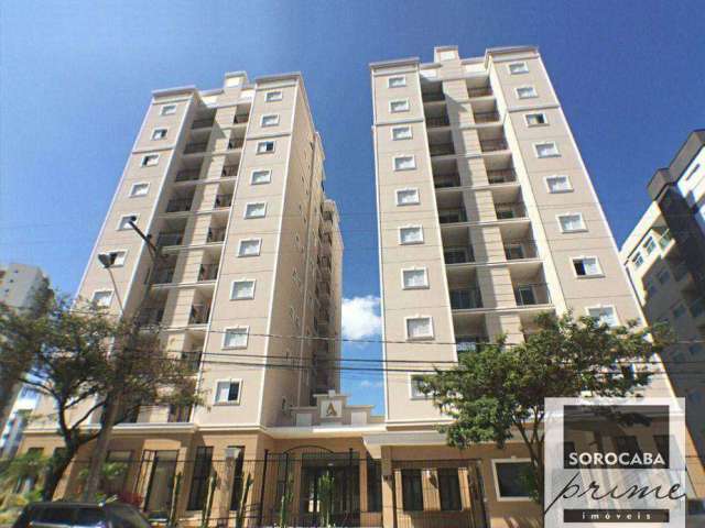 Apartamento com 2 dormitórios, 65 m² - venda por R$ 530.000,00 ou aluguel por R$ 3.400,00/mês - Parque Campolim - Sorocaba/SP