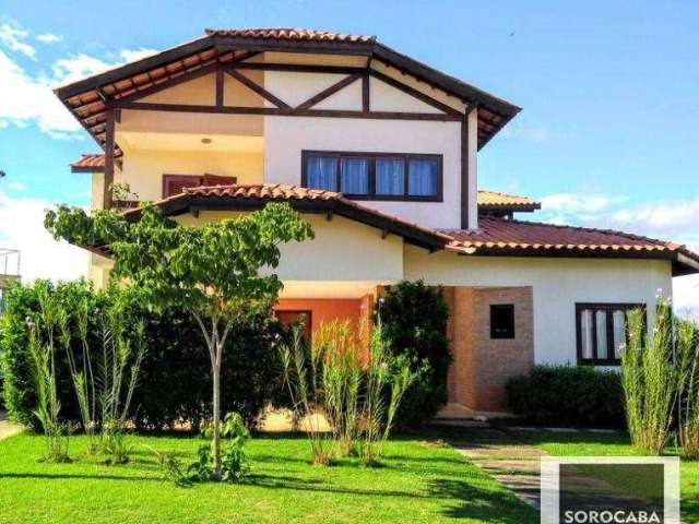 Casa com 4 dormitórios à venda, 509 m² por R$ 2.200.000,00 - Condomínio Vivendas do Lago - Sorocaba/SP