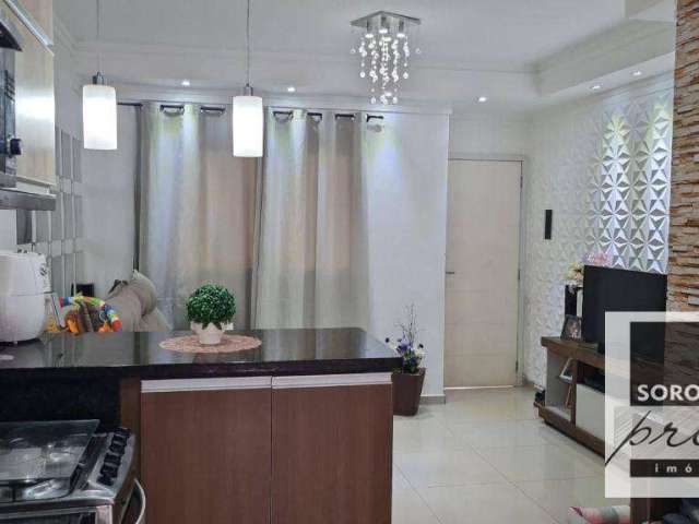 Casa com 2 dormitórios à venda, 57 m² por R$ 260.000,00 - Caguaçu - Sorocaba/SP