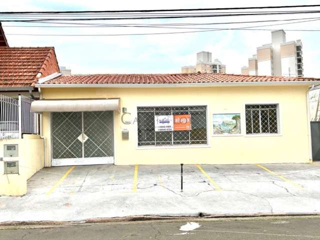 Casa comercial com 3 salas para alugar na Rua Erasmo Braga, 901, Jardim Chapadão, Campinas, 130 m2 por R$ 3.300