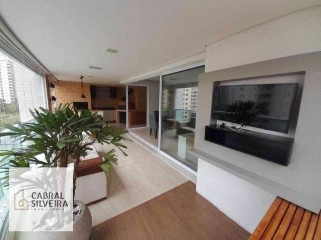 Apartamento com 4 dormitórios para alugar, 194 m² por R$ 19.500/mês - Campo Belo - São Paulo/SP