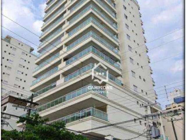 Apartamento com 3 dormitórios à venda, 114 m² por R$ 800.000,00 - Balneário Cidade Atlântica - Guarujá/SP