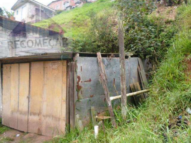 Terreno para Venda em Ribeirão Pires, Roncon, 1 dormitório, 1 banheiro, 1 vaga