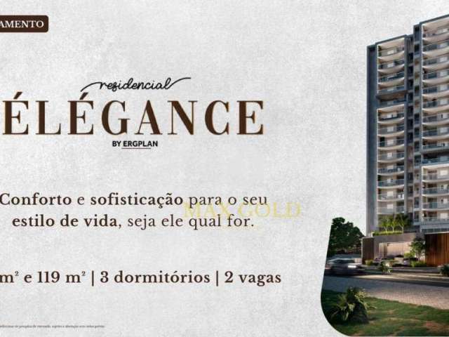 Apartamento com 3 dormitórios à venda, 112 m² por R$ 629.500,00 - Vila Costa - Taubaté/SP