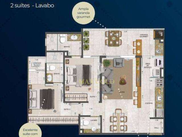 Apartamento com 2 dormitórios à venda, 67 m² por R$ 545.300,00 - Toninhas - Ubatuba/SP
