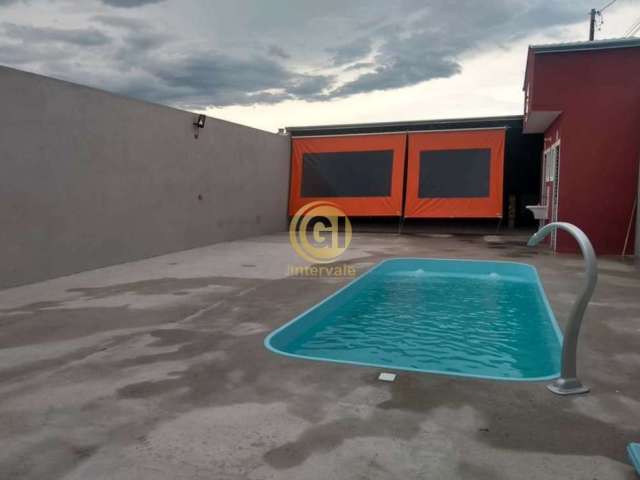 Salão comercial para locação com piscina no parque dos sinos - jacarei/sp