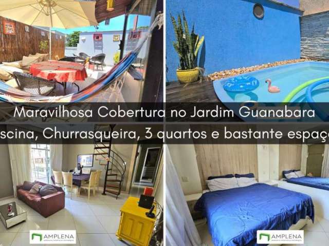 Cobertura 3 quartos à venda, 162 m² - Jardim Guanabara - Rio de Janeiro/RJ