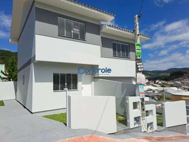 Casa em condomínio fechado com 2 quartos à venda na Rua Maria Francisca da Silva, 97, Bela Vista, Palhoça por R$ 340.000