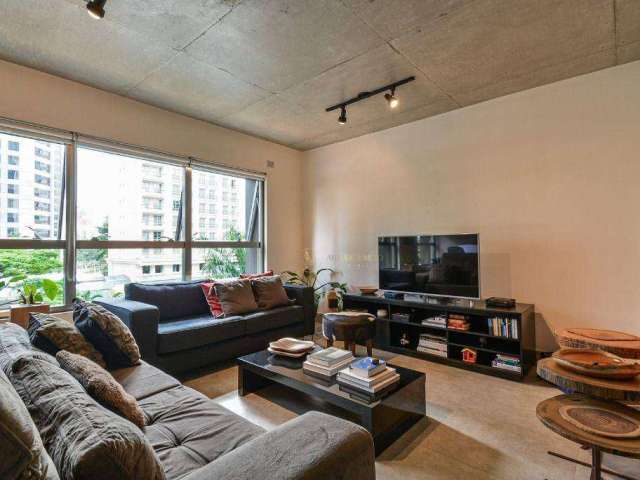 Apartamento com 1 dormitório à venda, 70 m² - Brooklin - São Paulo/SP