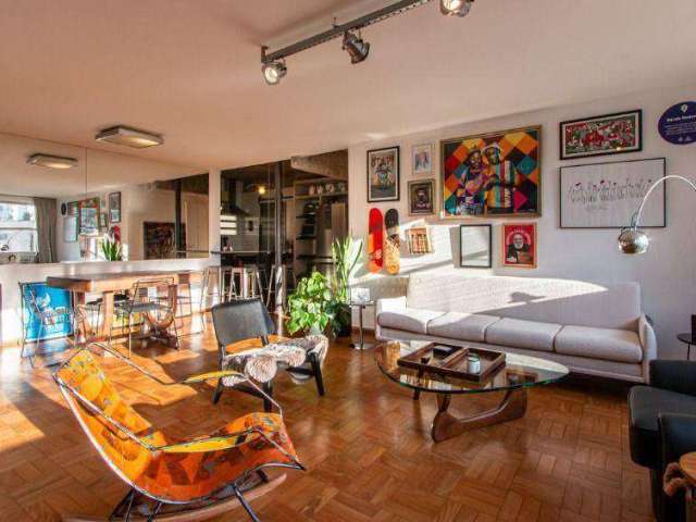 Apartamento com 3 dormitórios para alugar, 132 m²  - Higienópolis - São Paulo/SP