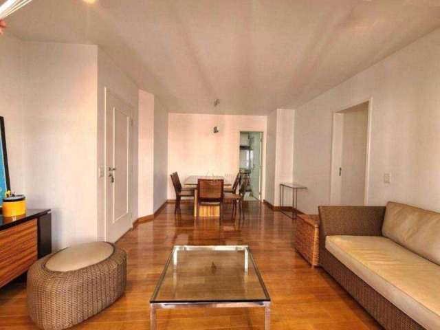 Apartamento com 3 dormitórios para alugar, 98 m² - Moema - São Paulo/SP