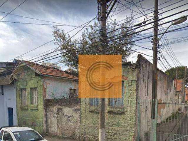 Terreno à venda, 766 m² por R$ 2.650.000,00 - Tatuapé - São Paulo/SP