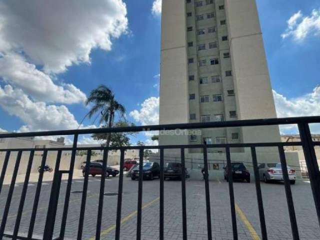 Apartamento com 2 dormitórios à venda, 47 m² por R$ 259.000 - Caguaçu - Sorocaba/SP