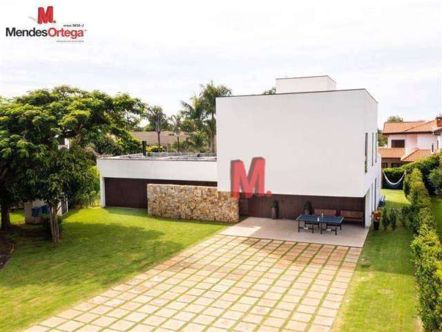 Casa com 5 dormitórios, 459 m² - venda por R$ 6.290.000,00 ou aluguel por R$ 32.395,00/mês - Condomínio Lago Azul - Araçoiaba da Serra/SP
